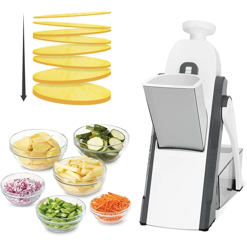 ✨ SafeSlice™ 4-in-1 Vegetable Cutter | سيف سلايس™ قطّاعة خضار 4 في 1